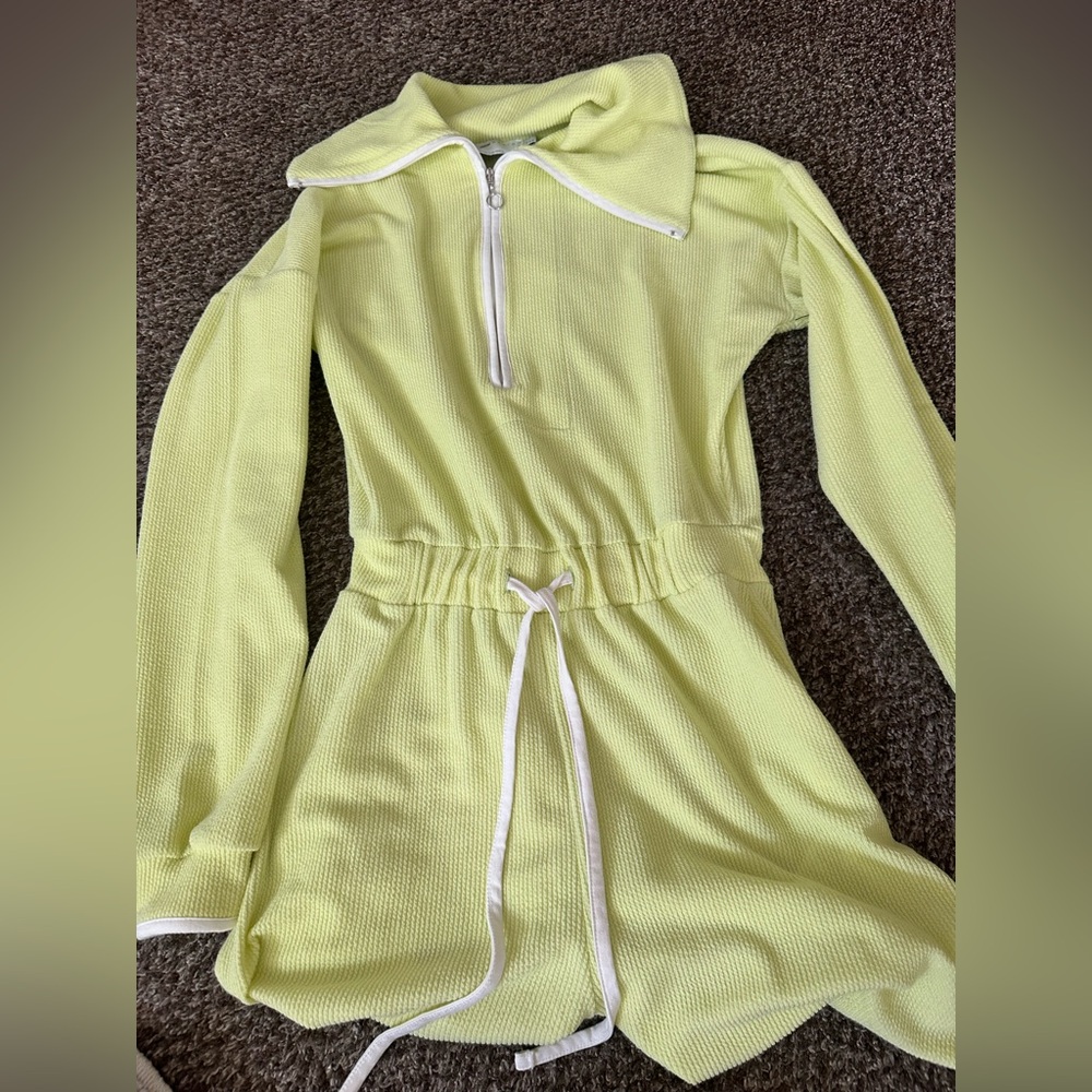 Lime Green ASOS romper